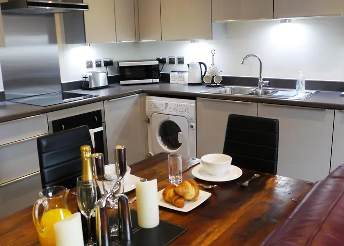 公寓 Vikings Two Bedroom With Free Parking.