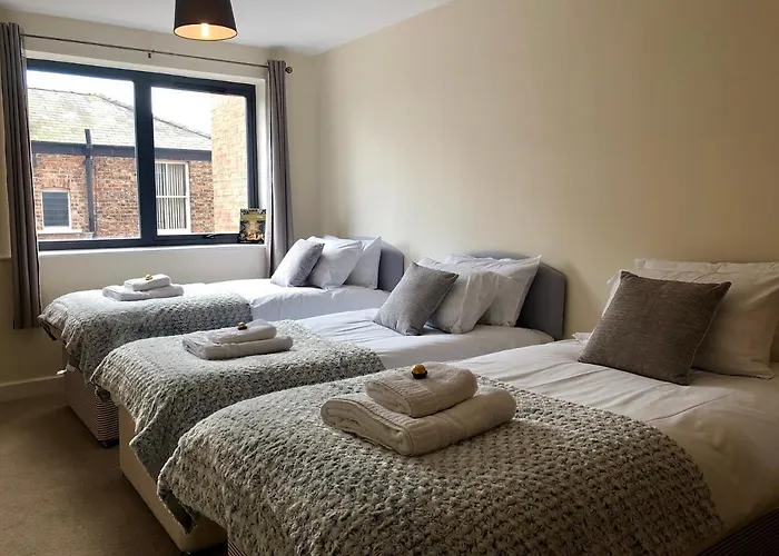 アパート Vikings Two Bedroom With Free Parking.